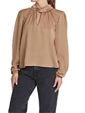 Taylor Tillman New York Kendall Top in Tan